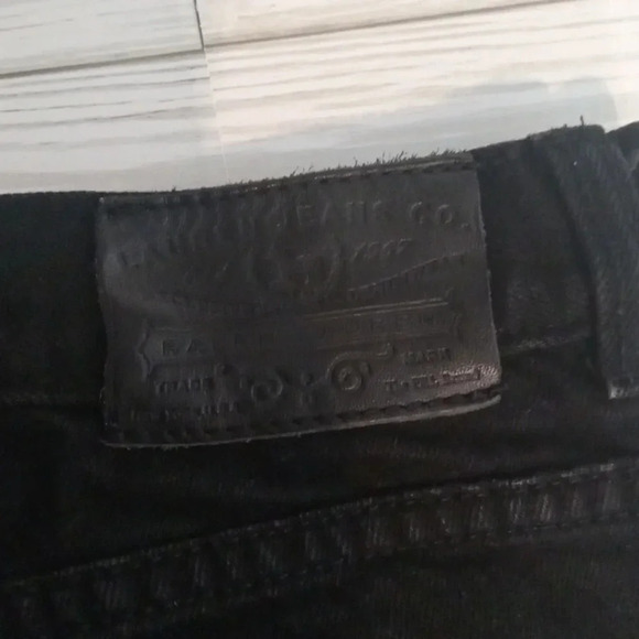 Lauren Ralph Lauren women's black studded jeans classic straight size 8P.. - Picture 6 of 10